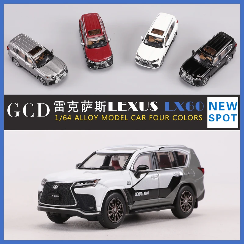 Lexus GX ミニカー 1/64 GCD 1:64 Scale GCD LEXUS LX600 Diecast Model Car Toy Gift Collection
