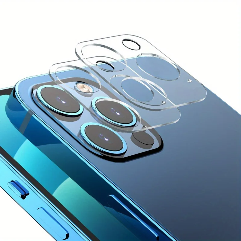

Закаленное стекло для объектива камеры с полным покрытием для iPhone 12 13 Pro, 2 шт.