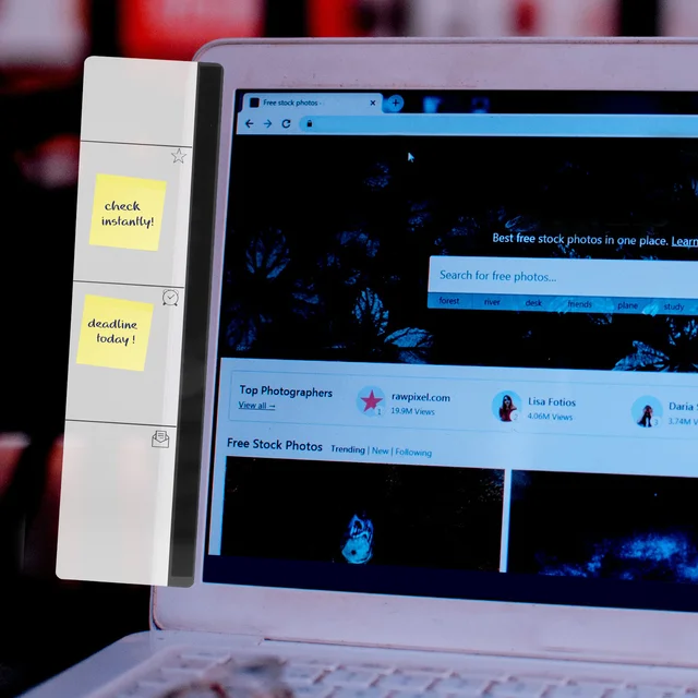모니터 메모 보드: 작업 효율성 향상의 필수품