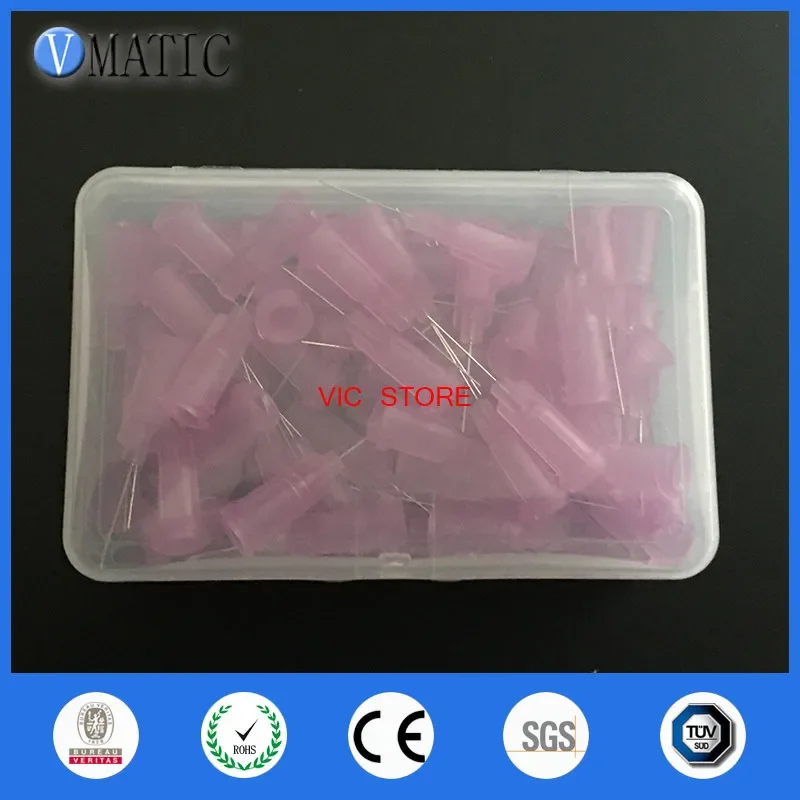 Non Sterilized 30G Te Premier Dispensing Needle 0.5" Tubing Length Luer Lock Blunt Dispense Needles Tips 1/2 Inch