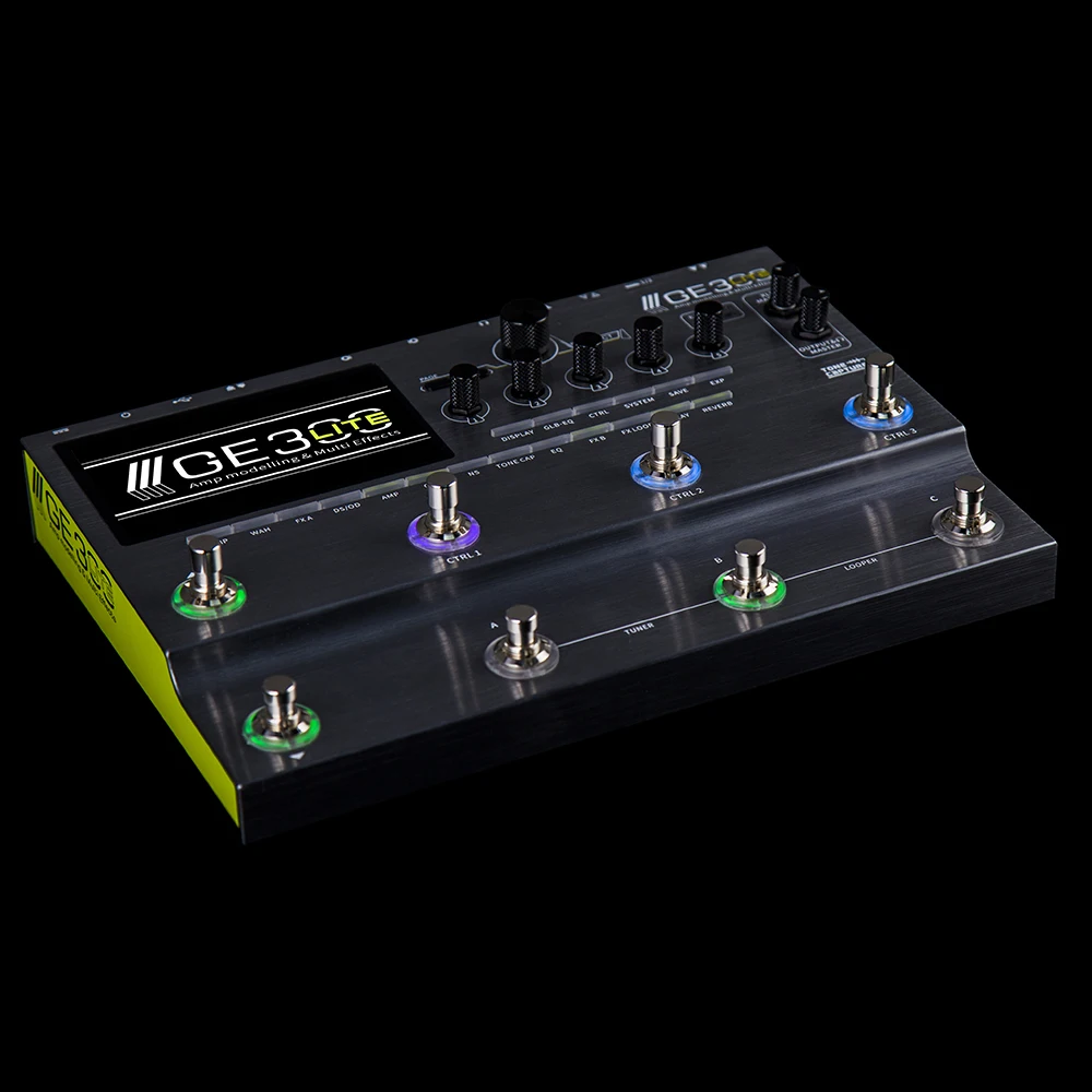 MOOER GE300 Lite Guitar Effects Pedal Amp Modelling Multi Effects 