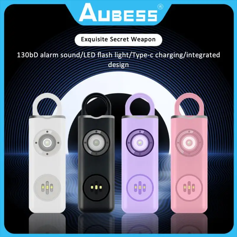 

Self Defense Alarm 130dB Anti-wolf Girl Child Women Security Protect Alert Personal Safety Scream Loud Emergency Alarm Keychain