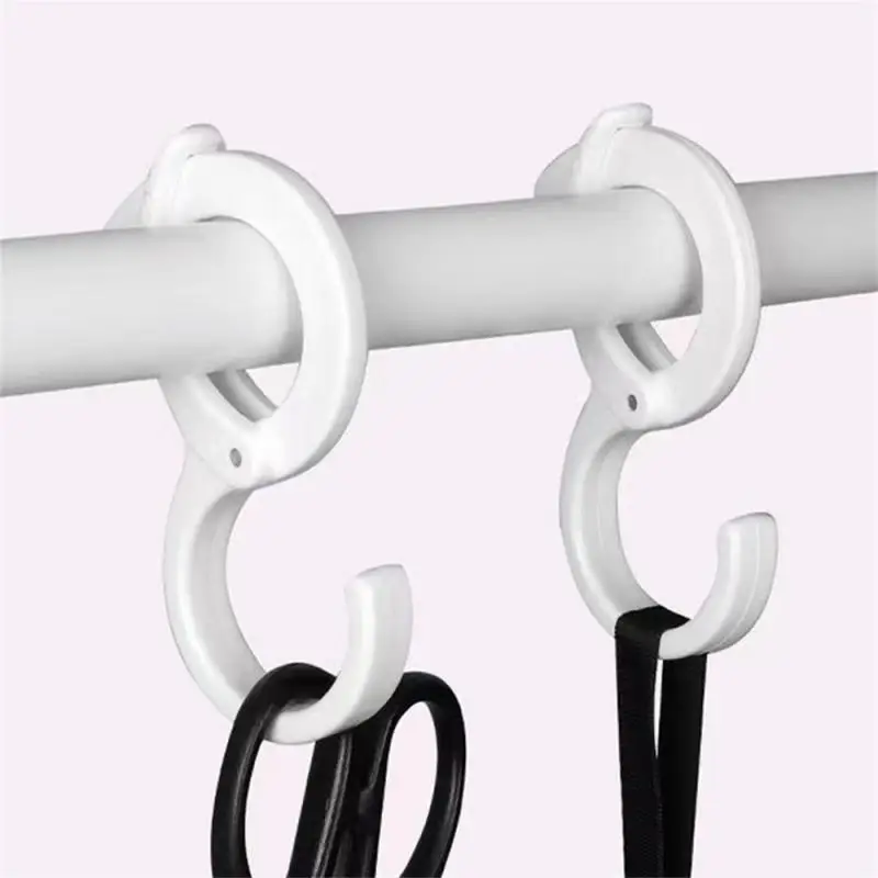 

Punch-free Closet Hook Home Kitchen Bathroom Clothing Hanger Hooks Abs Coat Hat Tie Hanging Storage Organizer Hook Portable