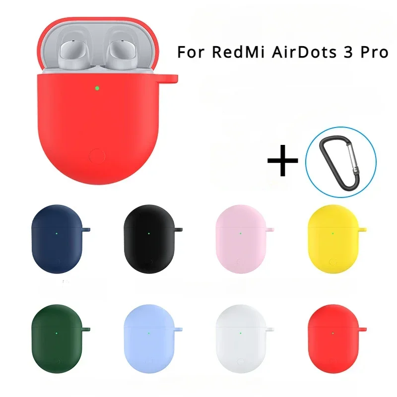 

Защитный чехол для наушников XiaoMi RedMi Airdots 3 pro, милый силиконовый чехол, однотонный чехол для Airdots 3 pro