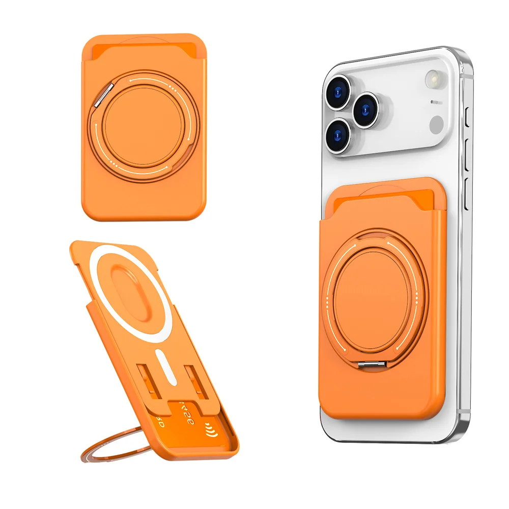 Magnetic Wallet Stand Card Holder
