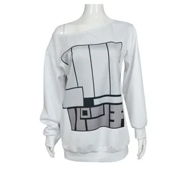Women's Anime Cosplay Costume: Momo Ayase Inspired Casual Hoodie - XXL (White)