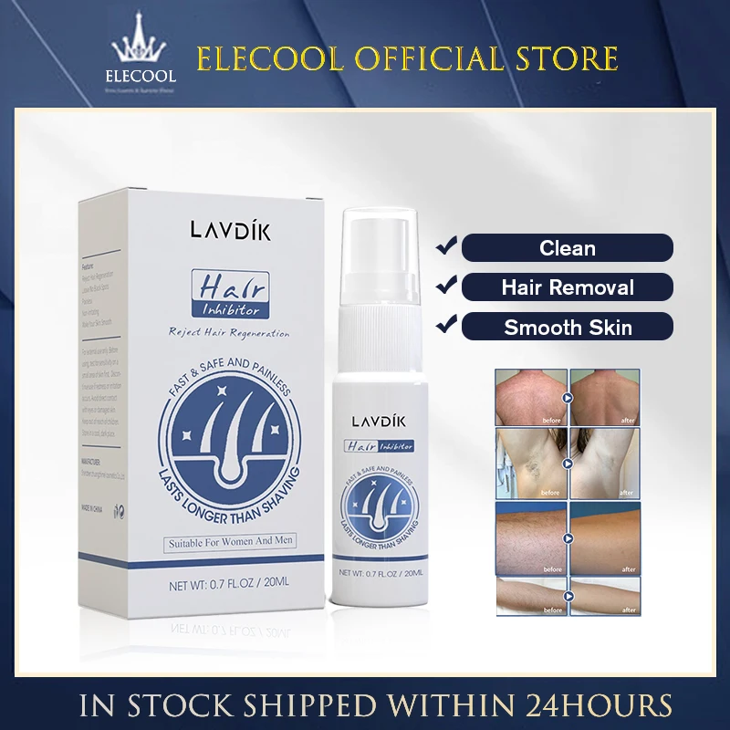 

20ml Hair Growth Inhibitor Prevent Hair Growth Spray No Irritating Painless Refuse Hair Regeneration Body Beauty Skin Care TSLM1