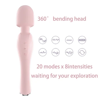 DRYWELL AV Vibrators For Women Powerful Magic Wand Sex Toys For Women Female Vibrator Clitoris Stimulator Toys for Adults 18 Sex 5