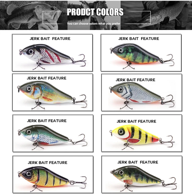 Clown Jerkbaitversatile Jerk Bait 120mm/135mm - Multi