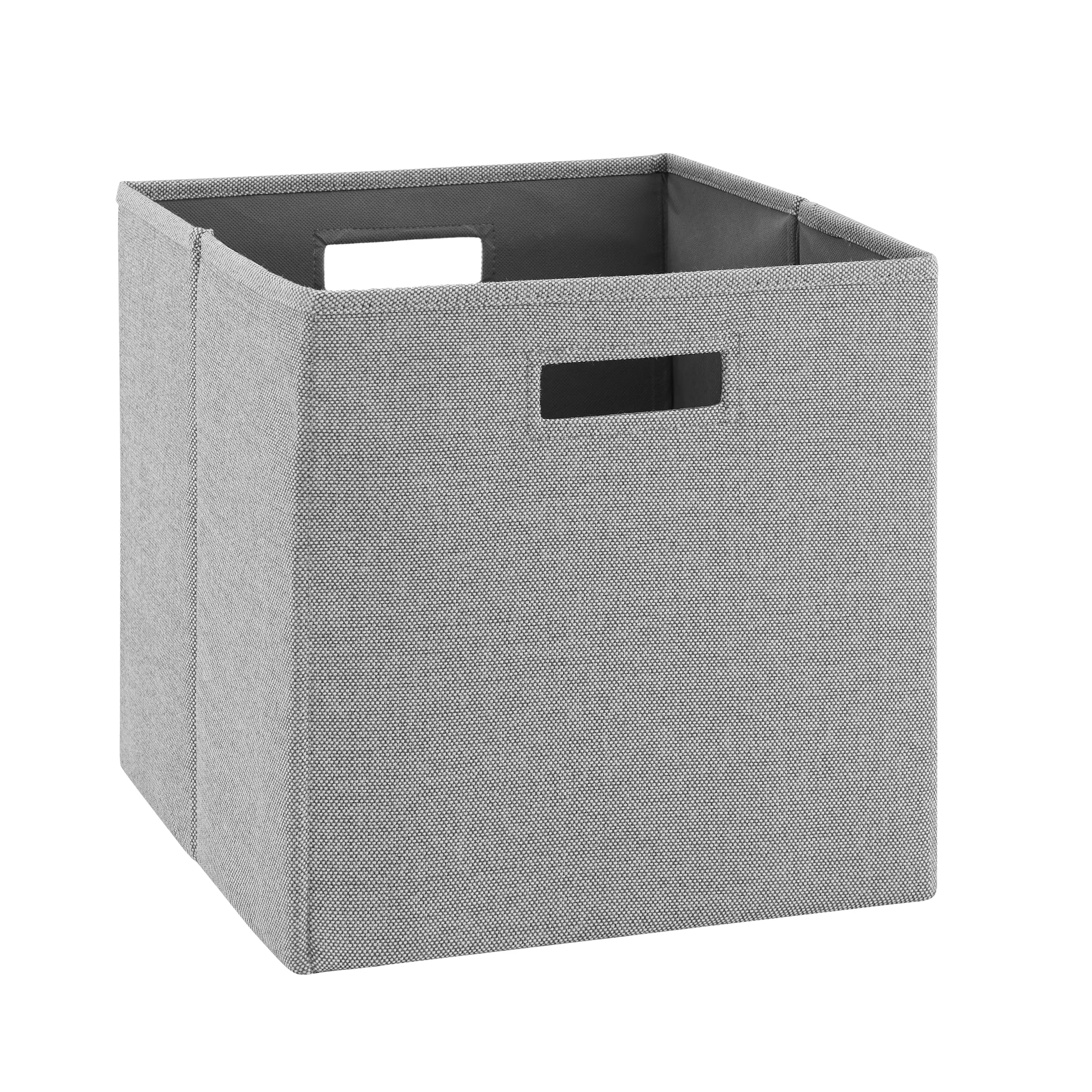 

Linon Duhon Collapsible Fabric Storage Bin, Set of 2, Gray