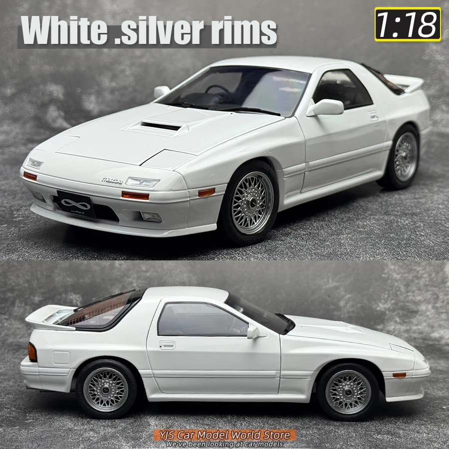 TOPART 1:18 for RX7 FC3S 1989 alloy model car model Send friends