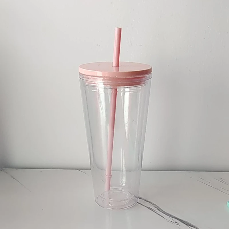 16oz Glitter Globe Acrylic Tumbler Case (25 Units)