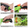 WORKPRO Battery Grass and Shrub Shears, Handy Grass Shears, 3.6V, 2000 mAh, 2 Different Blades, with Battery and Charging Cable 5