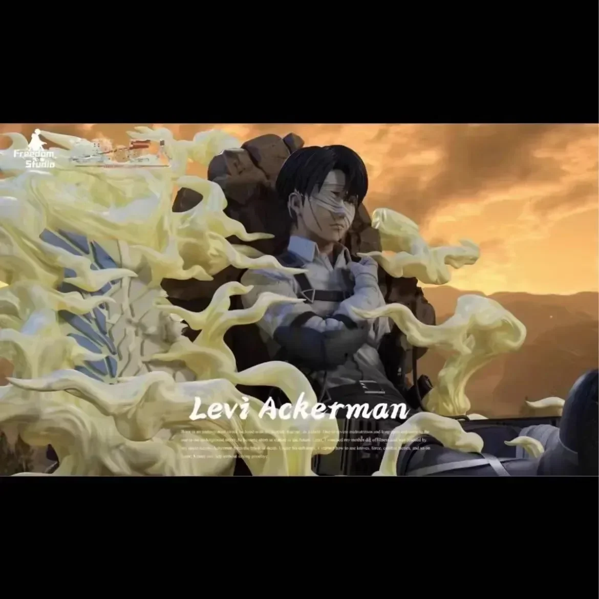 Ÿź   ִϸ̼ ǱԾ, Levi Ackerman  , PVC ũ 峭 , ׼ ǱԾ 07 Ŀư  ǱԾ