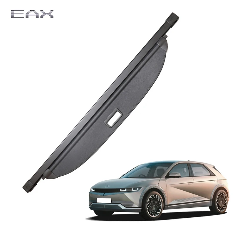 For Hyundai Ioniq 5 Cargo Cover Retractable Rear Trunk Rack Waterproof