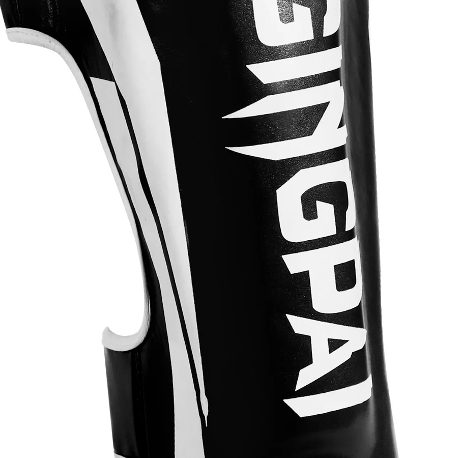 Kickboxing Shin Guards Kickboxing Leg Guards Shin Guard Pads Thicker Boxing Shin Guards PU Leather Protect Leggings Martial Art Muay Thai Leg Taekwondo Feet Ankle Karate Protector