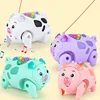 Electric LED Lighting Musical Pig Animal with Leash Walking Toy Kids Xmas Gift Electronics Robot Gifts Children Birthday Present 1
