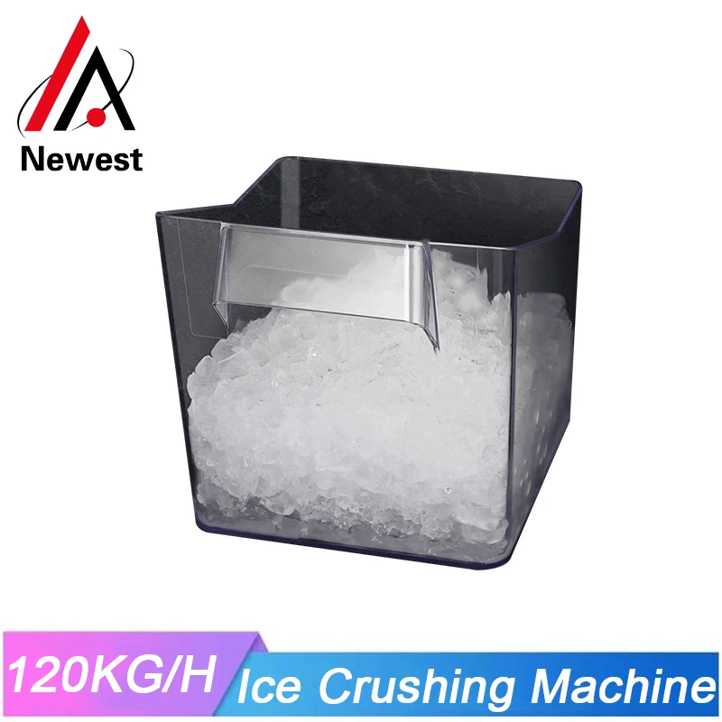 2L Commercial Pellet Ice Maker Crushing Shaver Chopper Breaker Machine  Smoothie Snow Cone Making for Bars With 5L Bucket - AliExpress