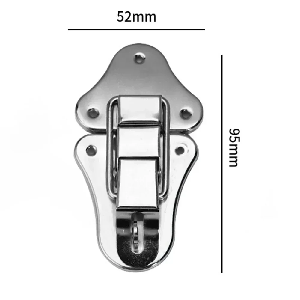 1 Set Vintage Jewelry Wood Box Hasps Drawer Latches Decorative Suitcases Hasp Latch Buckle Clasp Furniture Hardware