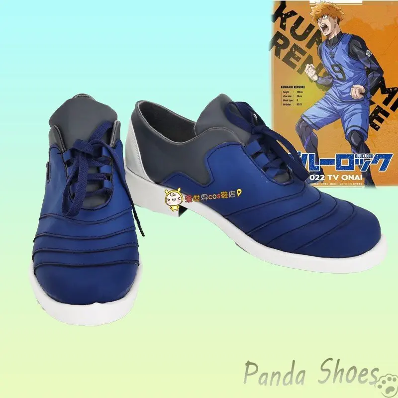 

BLUE LOCK Isagi Yoichi Cosplay Shoes Comic Anime Game Cos Sneaker Bachira Meguru Cosplay Costume Prop Shoes for Halloween Party