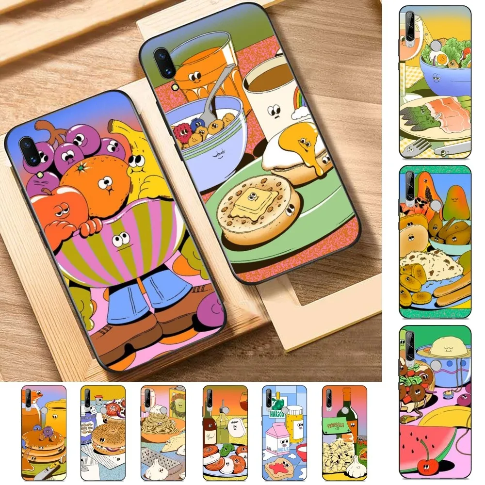 Custodia Per Telefono Split Banana Per Huawei Y9 6 7 5 Prime Enjoy 7S 7 8 Plus 7A 9E 9Plus 8E Lite Psmart Shell
