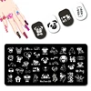 Mounteen New Pet Dog Nail Stamp Mangy Dog Nail Stamping Plates for Nail Stencil #200 1