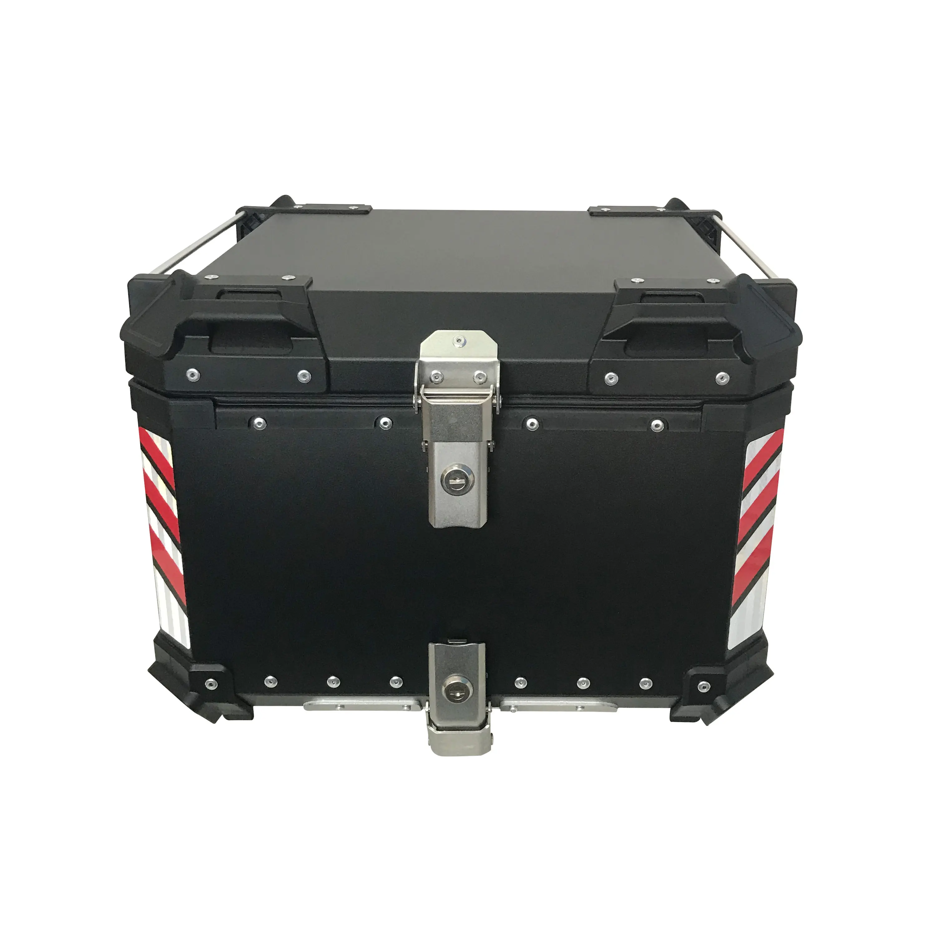 

55 litres motorcycle box transalp delivery trunk tail boxes puntas motorcycle aluminium box