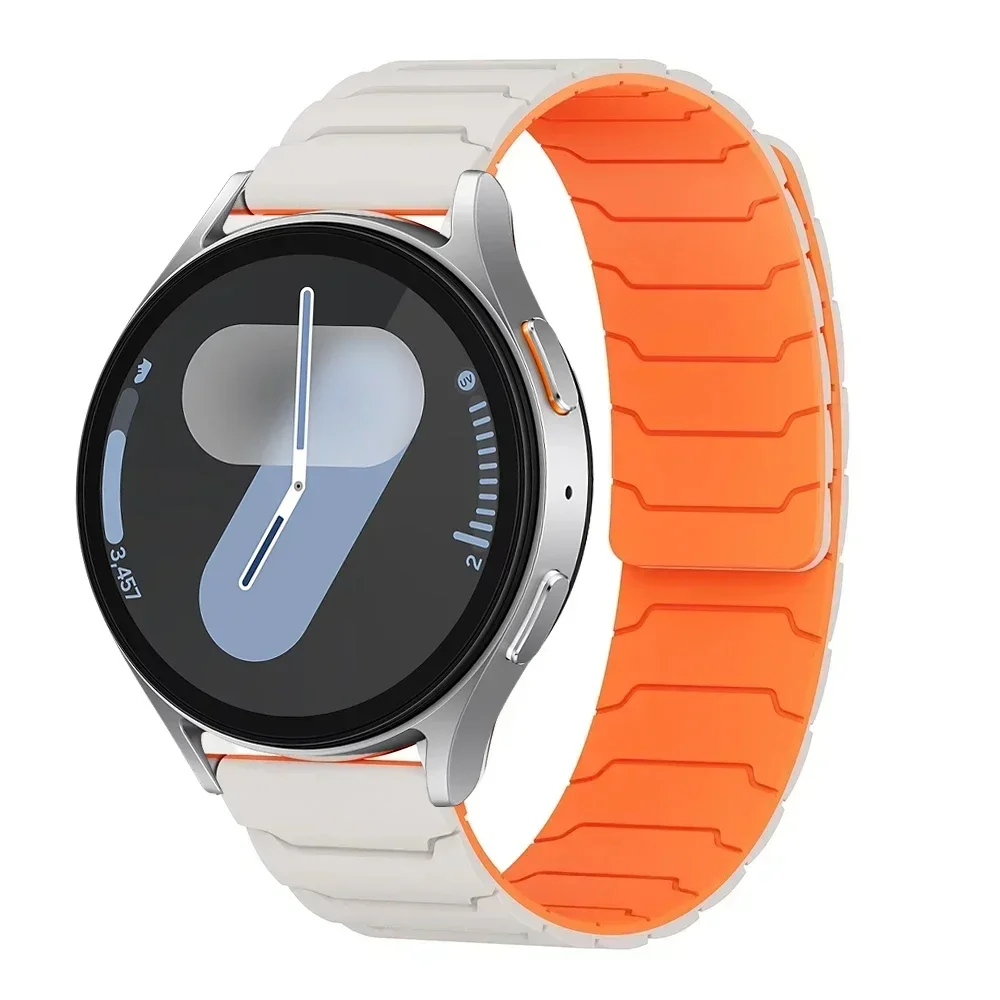 Magnetic Silicone Ultimate Watch Strap Bracelet, 22mm/20mm