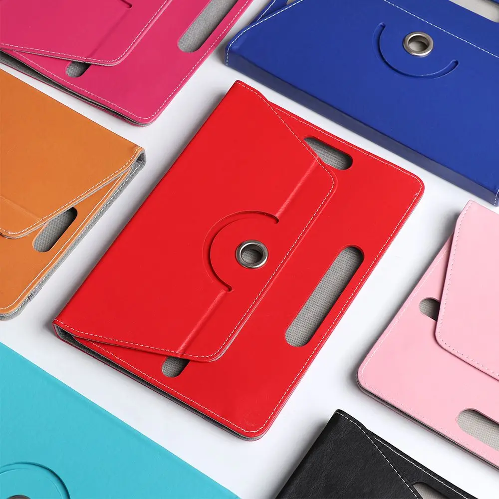 360 Degree Rotating Universal Tablet Case PU Leather Cover For Samsung Galaxy Tab 7 8 9 10.1 inch Android Tablet PC — view 2