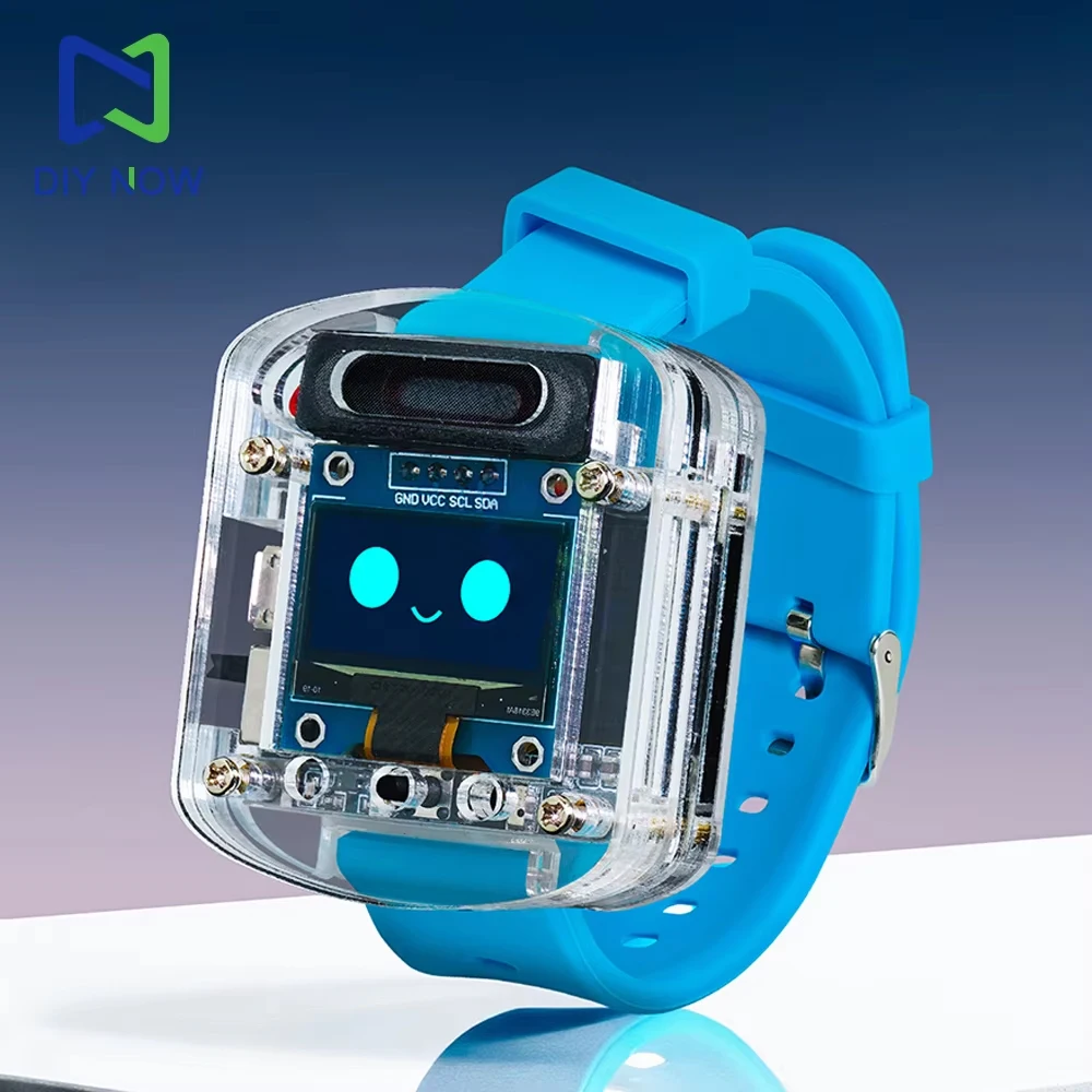 Xiaozhi AI Electronic Voice Watch Kit Artificial Intelligence Conversation ESP32 S3 N16R8 Development Board OLED Screen AI Robot 1