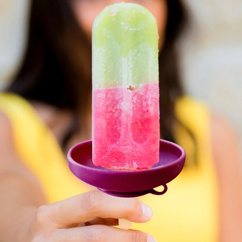 Ice Cream Stand Children's Popsicle Stand Summer Birthday Popsicle Party Frozen Ice Cream Silicone Cube Tray Ice Mold Popsicle Rack Ice Cream Cone Holder Ice Cream Stick Tools