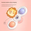 3PCS Suction Cup Spinner Toy Baby Bath Funny Game Educational Toys For Children Girls Boys Infant Sensory Stress Reliever Gift 6
