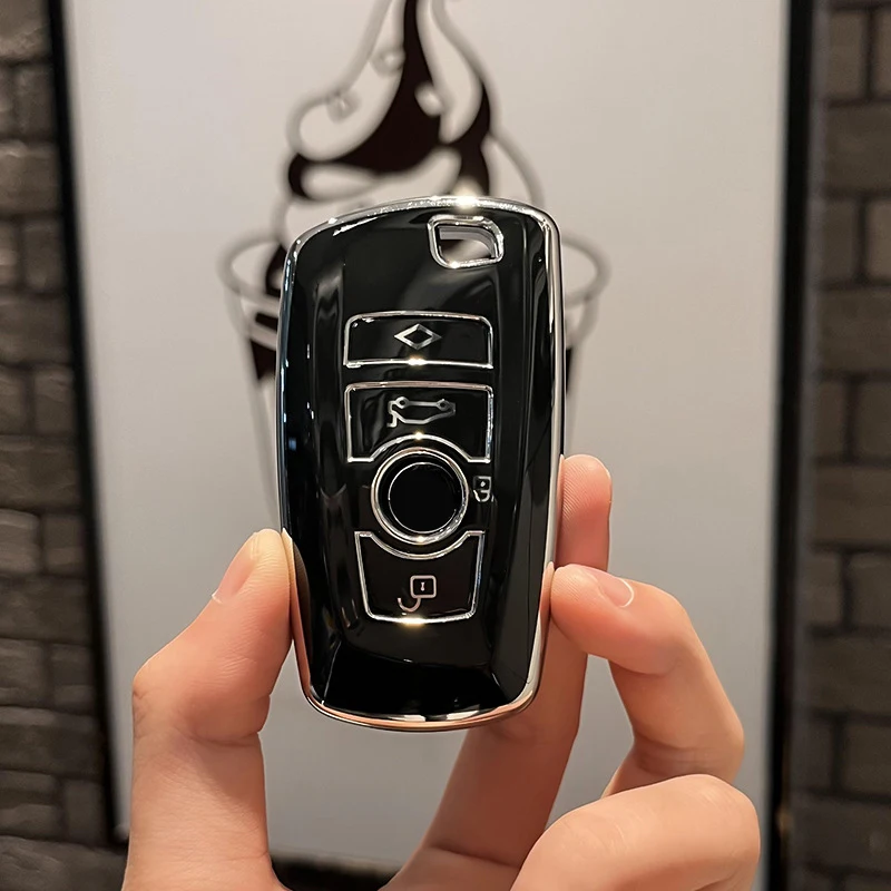Luxury TPU Car Remote Key Case Cover - Premium Auto Accessories
