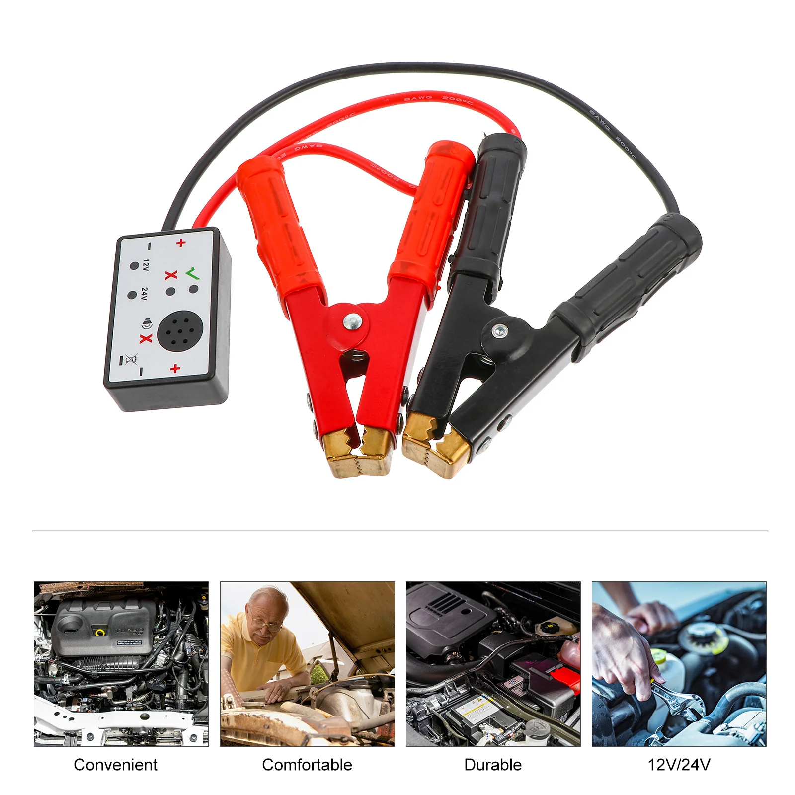 

Surge Protector 12V Vehicle System Automatic Car Power Diagnostic Tool Device