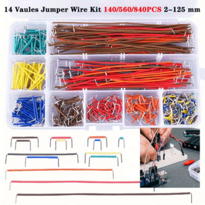Super Comprehensive Jumper Wire Kit with 20cm Dupont Cables, Assorted Pieces