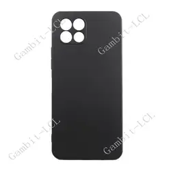Anti-Falling Shockproof Soft Silicone TPU Phone Case for T-Mobile REVVL 7 (Black)