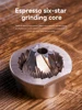 HiBREW Manual Coffee Grinder Aluminum Conical Burr Capacity 22g Hand Coffee Grinder with 11 Levels Adjustable Setting Pour Over 5