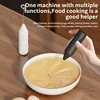 Mini Electric Milk Foamer Blender Wireless Coffee Whisk Mixer Handheld Egg Beater Cappuccino Frother Mixer Kitchen Whisk Tools 4