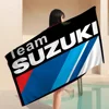 S-Suzuki logo Microfiber Blanket Quick Drying Beach Towels Oversized Printing Super Absorbent Pool Towel Blanket 6