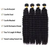 12A Human Hair Bundles Deep Wave 26 28 30 Inch 100%  Unprocessed Brazilian Virgin Hair Weave 3 Bundles Natural Real Human Hair 3