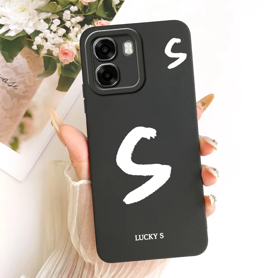 Cute Lucky Letters Soft TPU Phone Case Back Cover s