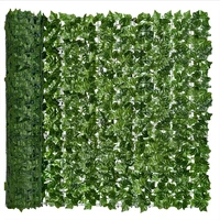 Artificial Ivy Hedge Green Leaf Fence Panels Faux Privacy Fence Screen for Home Outdoor Garden Balcony Decoration 3