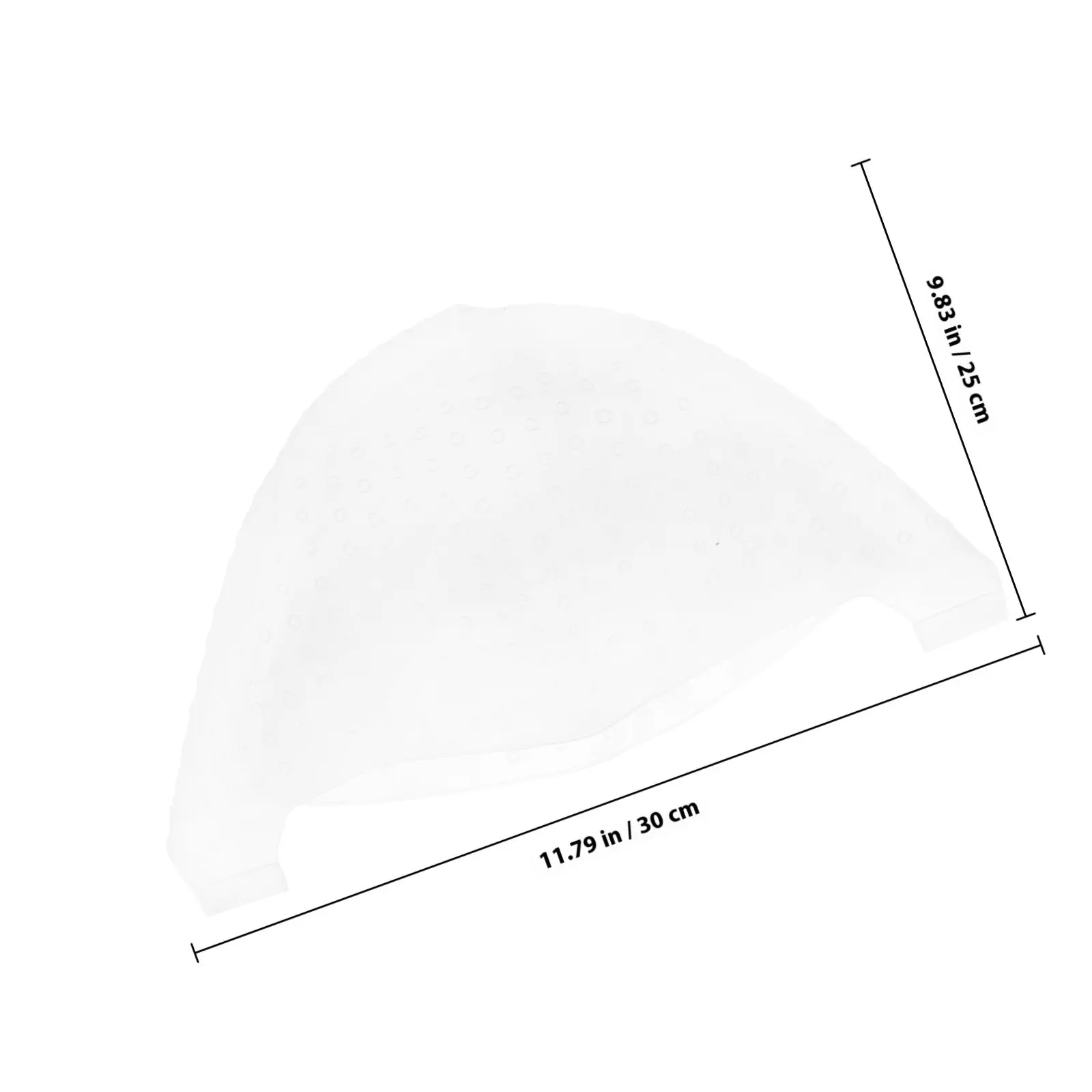 전문가용 재사용 가능 실리콘 헤어 컬러링 모자 (타겟 하이라이트, 프로스팅, 티핑, 염색용) 헤어 염색 하이라이트 캡