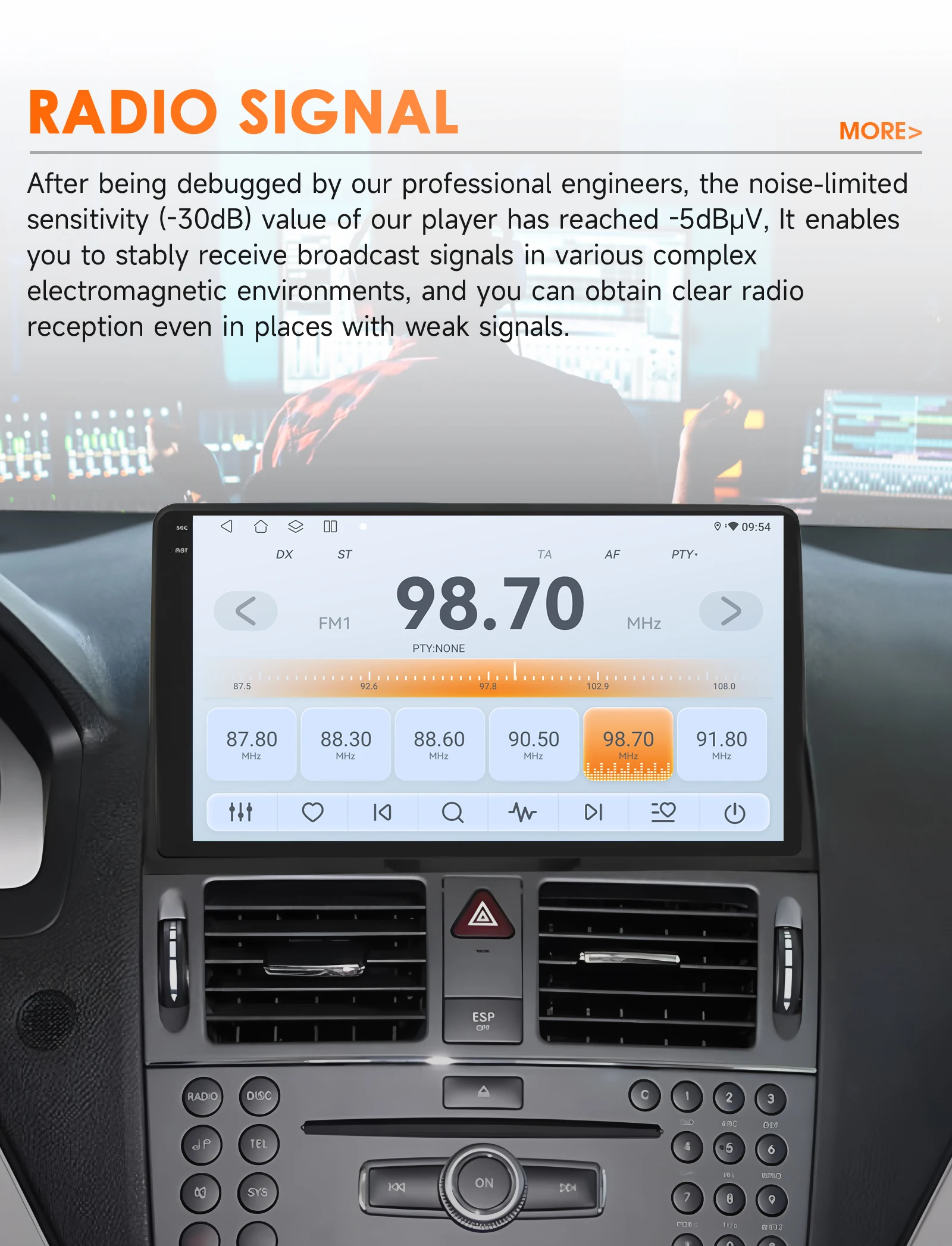 Hizpo 8 core für mercedes benz c klasse 3 w204 s204 2007-2010 autoradio multimedia carplay android auto gps no 2 din 2din dvd – Detail 21