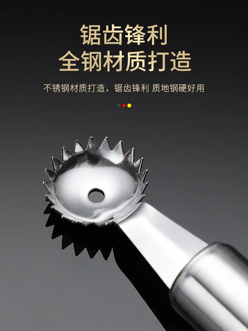 Description Picture 3 of itemStrawberry Huller Metal Tomato Stalks Fruit Leaf Knife Stem Remover Gadget Strawberry Hullers Kitchen Accessories кухня
