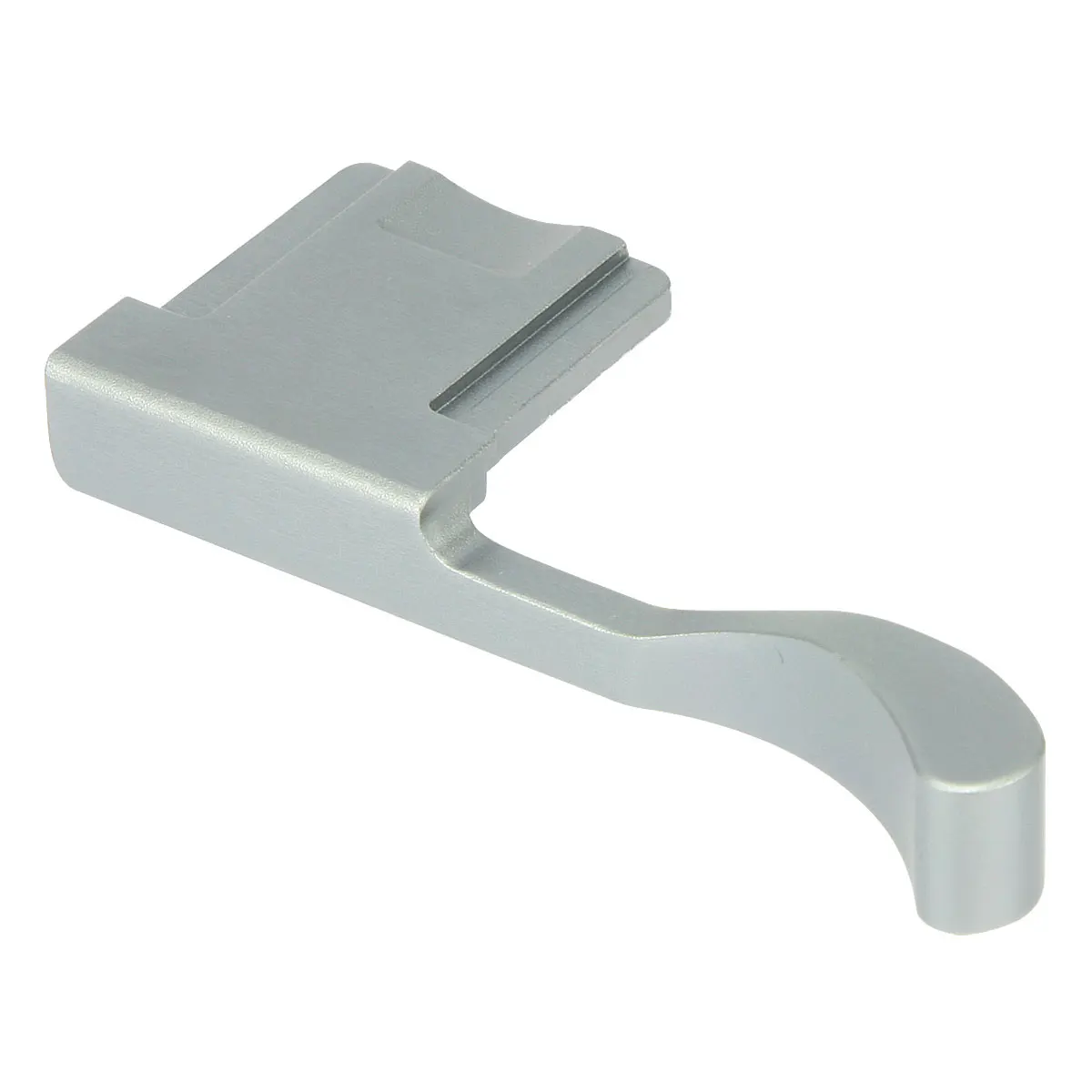 Haoge Metal Hot Shoe Thumb Up Rest Hand Grip Per Fujifilm Fuji X100Vi X100V Camera Silver Thb-X2S