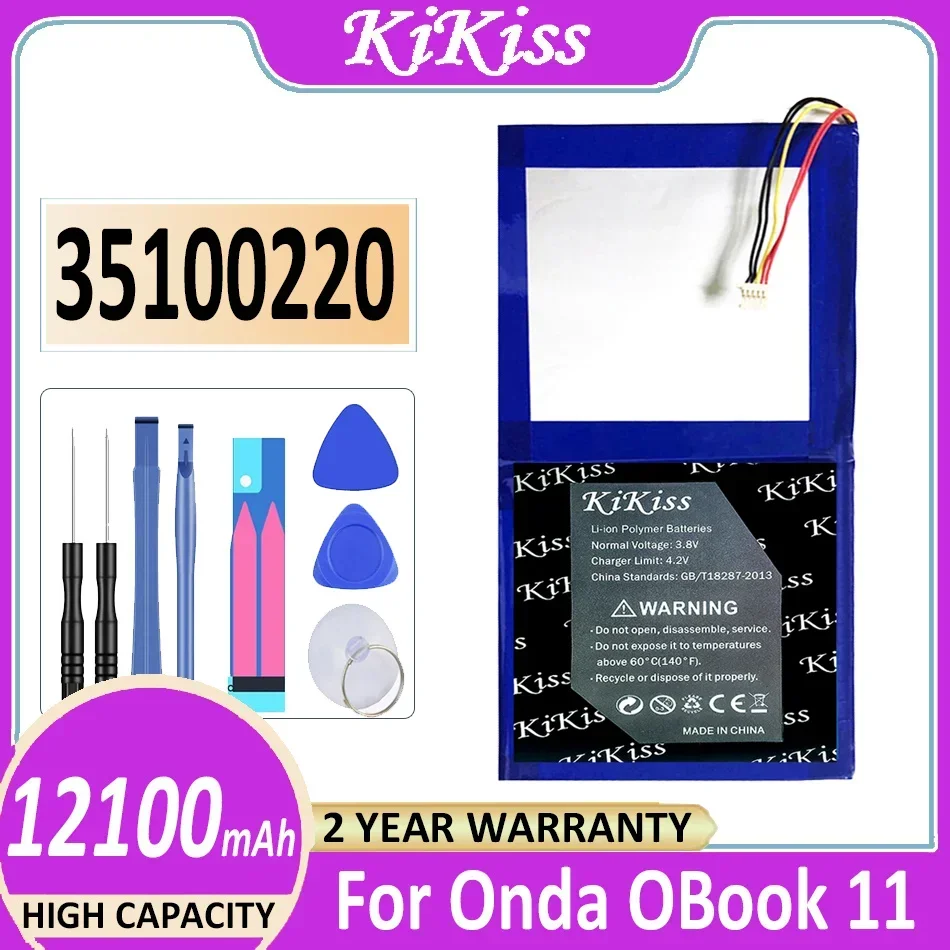 

KiKiss Battery 35100220 (OBook11) 12100mAh For Onda OBook11 OBook 11 Laptop Bateria