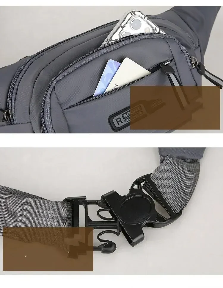Men Canvas Fanny Waist Pack detailed look 9