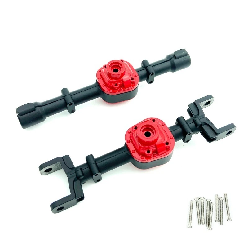 

Металлический передний и задний мост для модели MN D90 MN99S чехол 1/12 обновленные детали для радиоуправляемых автомобилей аксессуары