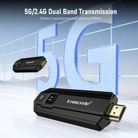 Lemorele Wireless HDMI Transmitter and Receiver 1080P Meeting Bluetooth Transmitter Audio for Laptop TV Projector Monitor Camera - Image 3